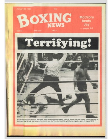 Boxing News magazine 29.1.1988 Download pdf