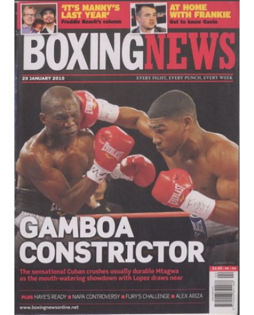 Boxing News magazine 29.1.2010 Download pdf