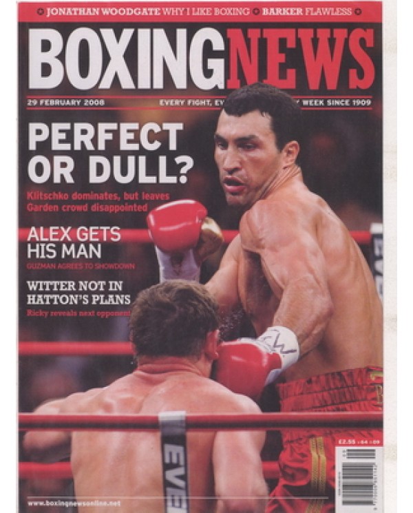 Boxing News magazine 29.2.2008  Download pdf