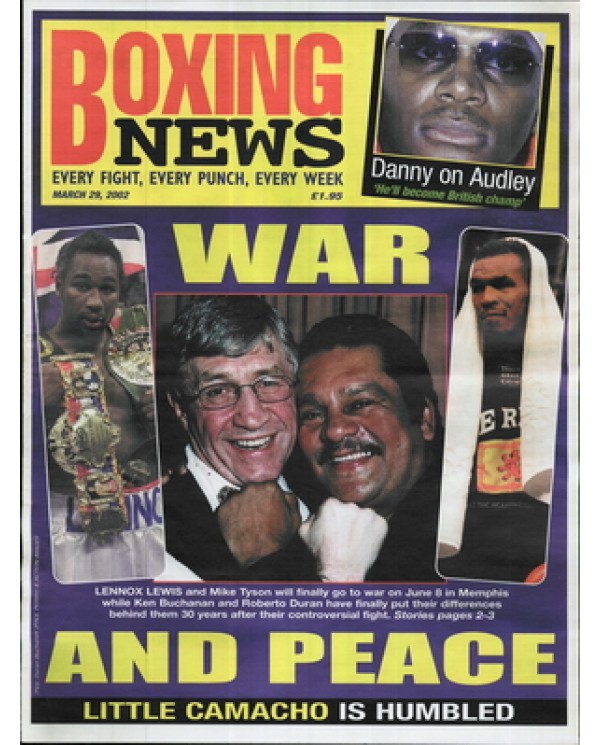 Boxing News magazine 29.3.2002 Download pdf