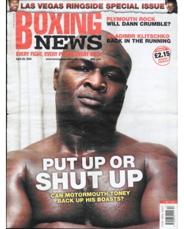 Boxing News magazine 29.4.2005 Download pdf