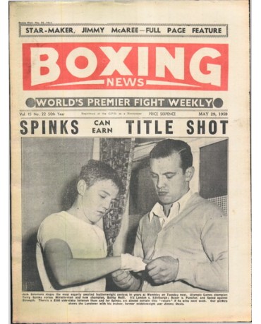 Boxing News magazin 29.5.1959 Download pdf