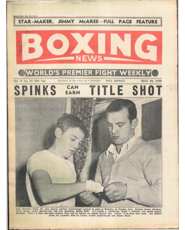 Boxing News magazin 29.5.1959 Download pdf