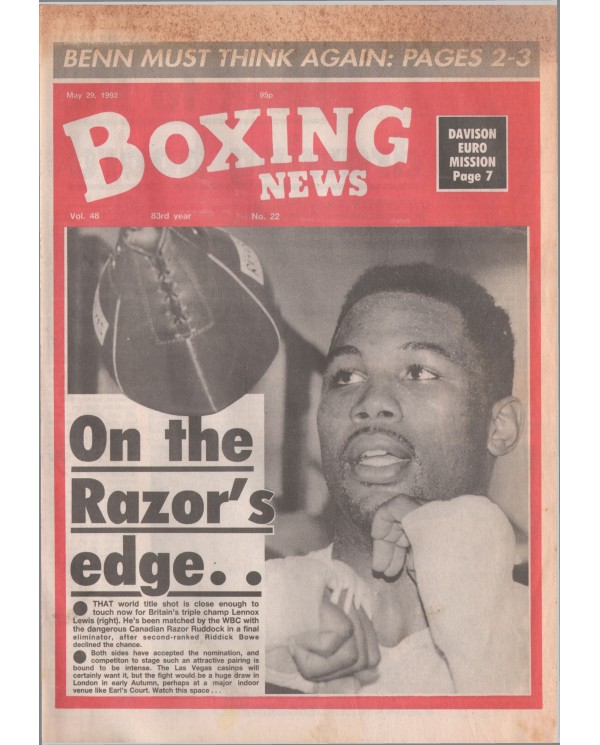 Boxing News magazine Download  29.5.1992.pdf