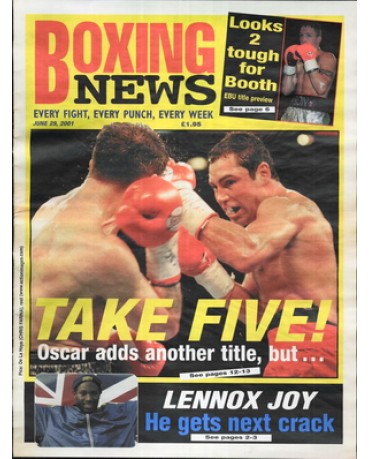 Boxing News magazine 29.6.2001 Download pdf