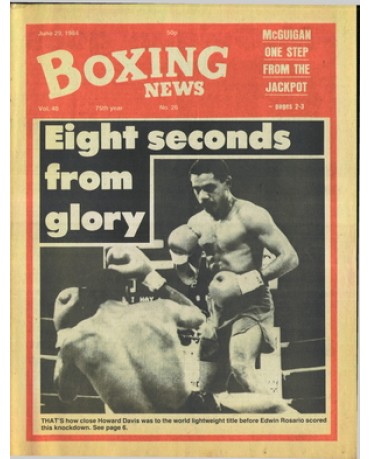 Boxing News magazine 29.6.1984 Download pdf