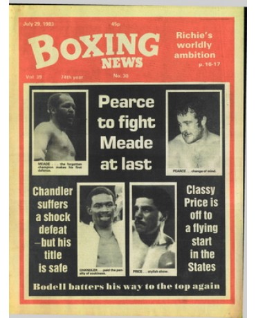 Boxing News magazine 29.4.1983 Download pdf