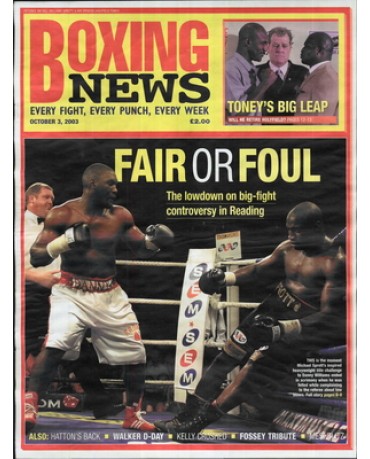 Boxing News magazine 3.10.2003 Download pdf