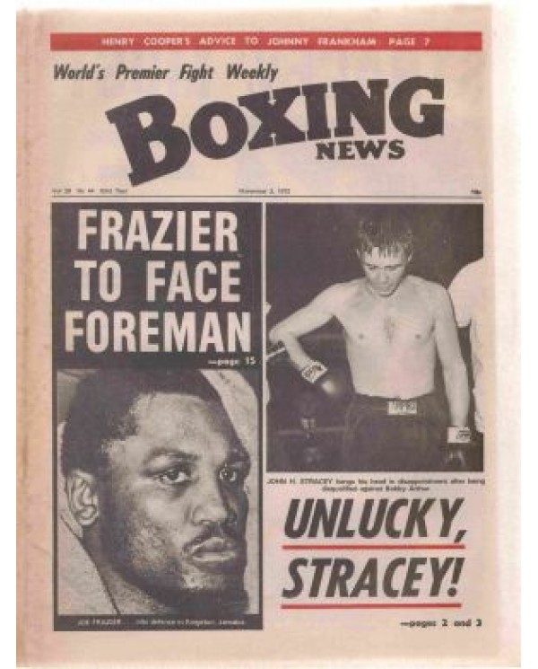 Boxing News magazine Download PDF 3.11.1972