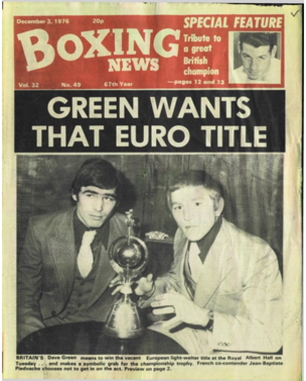 Boxing News magazine  3.12.1976 Download pdf
