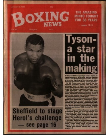 Boxing News magazine 3.1.1986 Download pdf