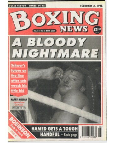Boxing News magazine 3.2.1995 Download pdf