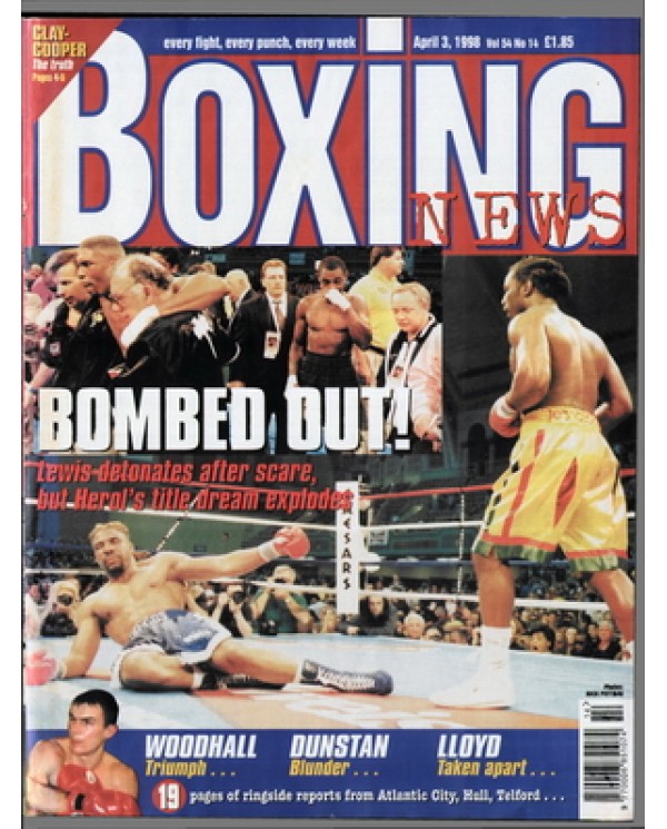 Boxing News magazine 3.4.1998 Download pdf