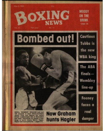Boxing News magazine 3.5.1985 Download pdf