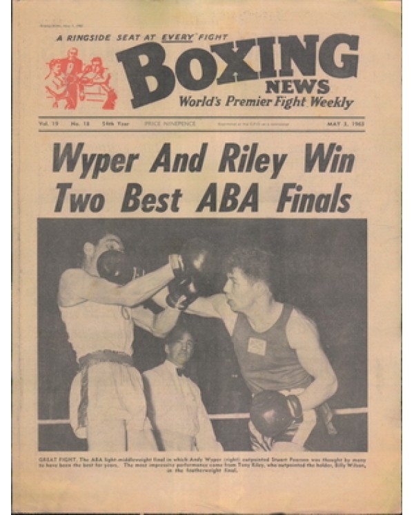 Boxing News magazine 3.5.1963 in Download pdf