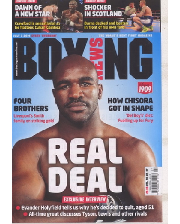 Boxing News magazine  3.7.2014  Download pdf