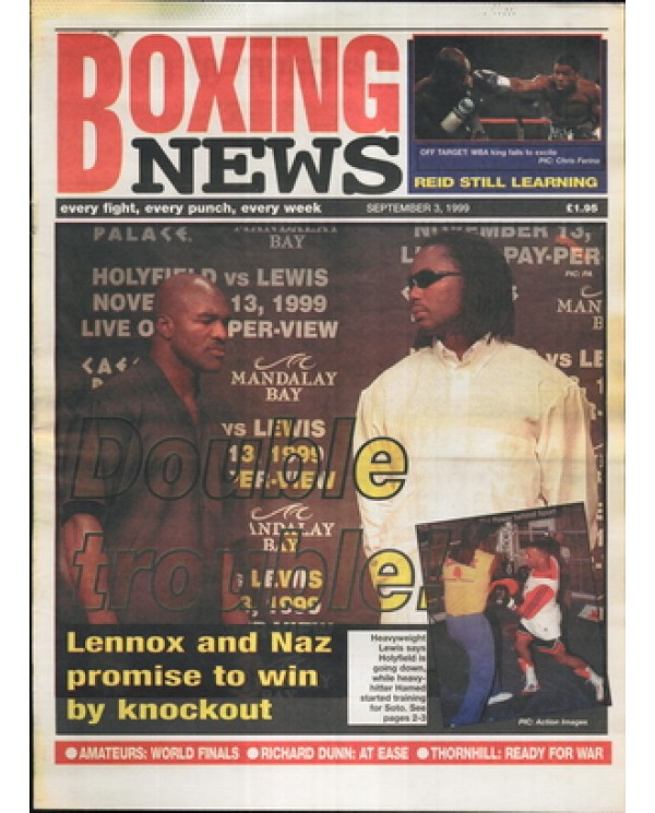 Boxing News magazine 3.9.1999 Download pdf