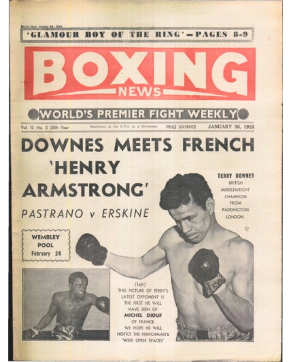 Boxing News magazin 30.1.1959 Download pdf