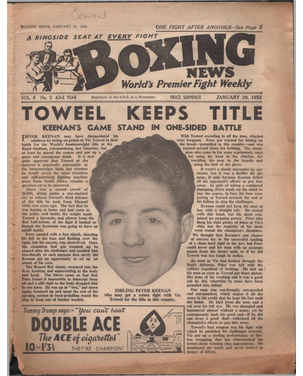 Boxing News magazine Download  30.1.1952.pdf