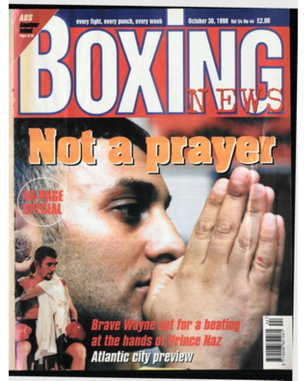 Boxing News magazine 30.10.1998 Download pdf