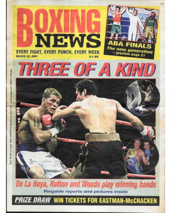 Boxing News magazine 30.3.2001 Download pdf