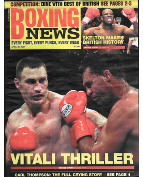 Boxing News magazine 30.4.2004 Download pdf