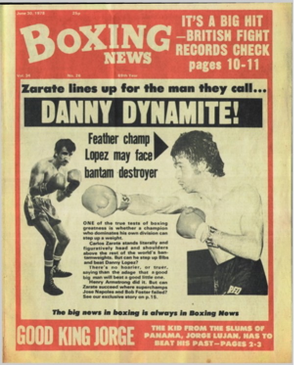 Boxing News magazine 30.6.1978 Download pdf