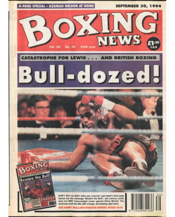 Boxing News magazine 30.9.1994 Download pdf