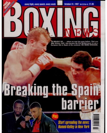Boxing News magazine 31.10.1997 Download pdf