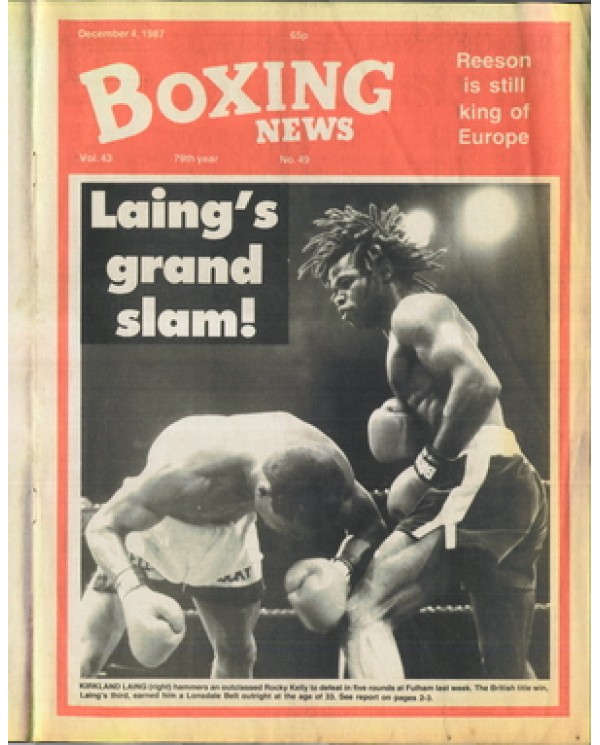 Boxing News magazine 4.12.1987 Download pdf