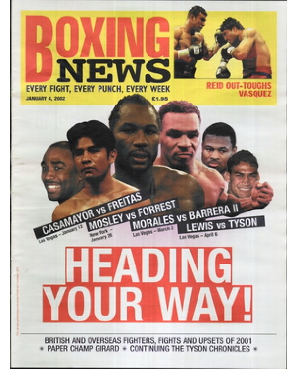 Boxing News magazine 4.1.2002 Download pdf