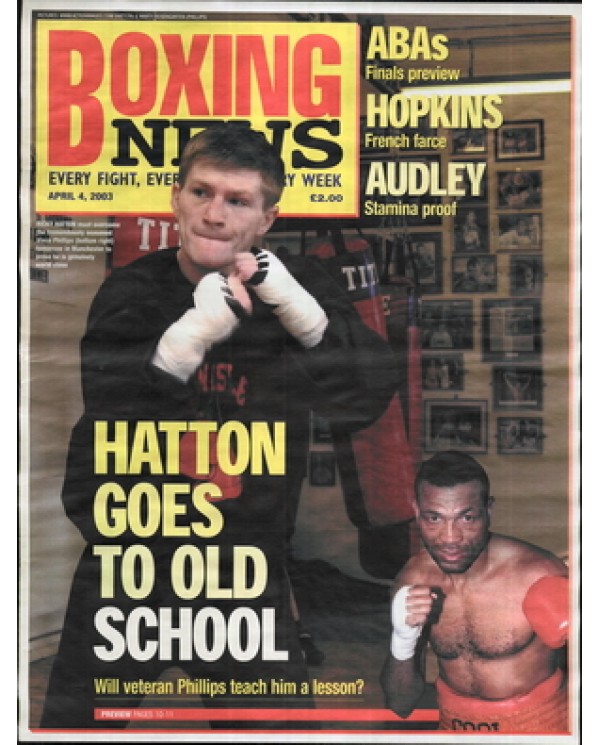 Boxing News magazine 4.4.2003 Download pdf