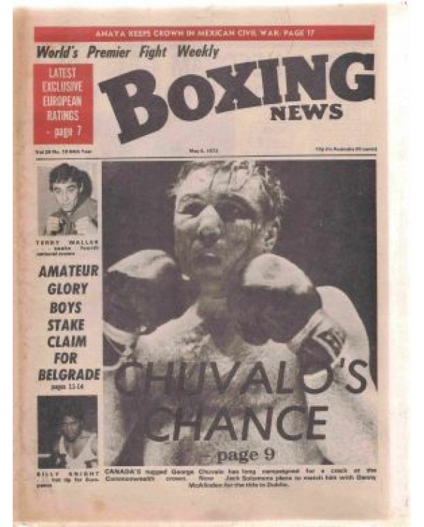 Boxing News magazine Download PDF 4.5.1973