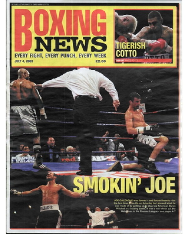 Boxing News magazine 4.7.2003 Download pdf