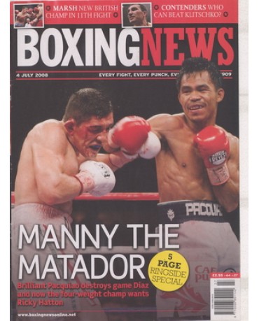 Boxing News magazine  4.7.2008  Download pdf