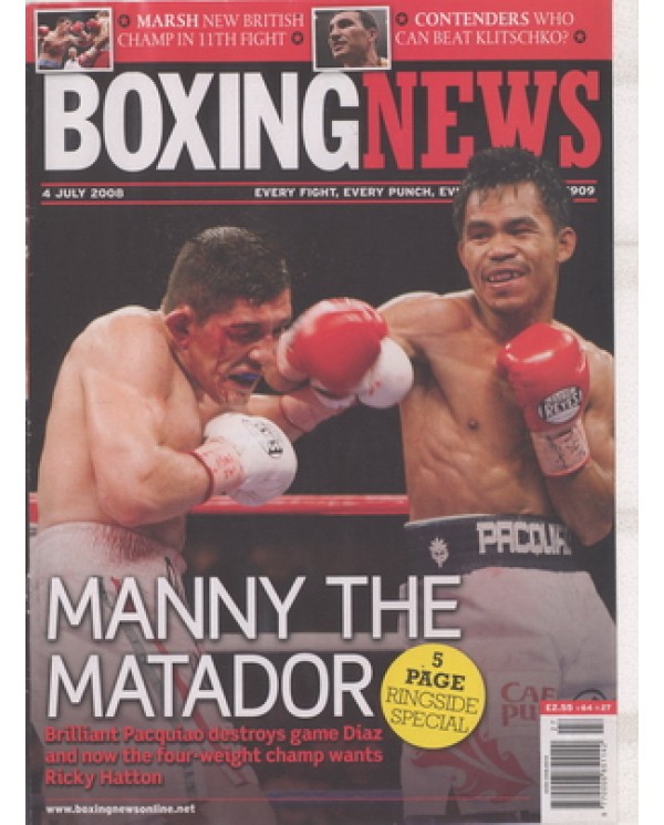 Boxing News magazine  4.7.2008  Download pdf