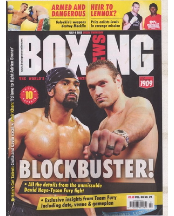 Boxing News magazine 4.7.2013  Download pdf