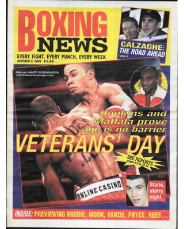 Boxing News magazine 5.10.2001 Download pdf