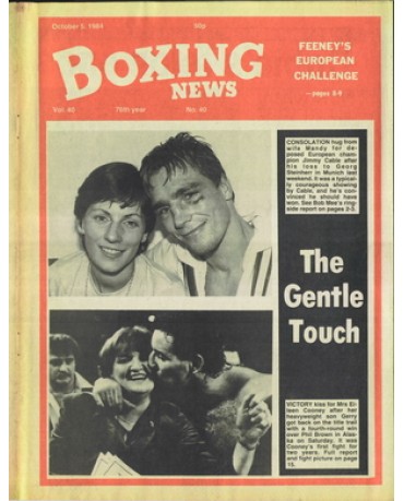 Boxing News magazine 5.10.1984 Download pdf