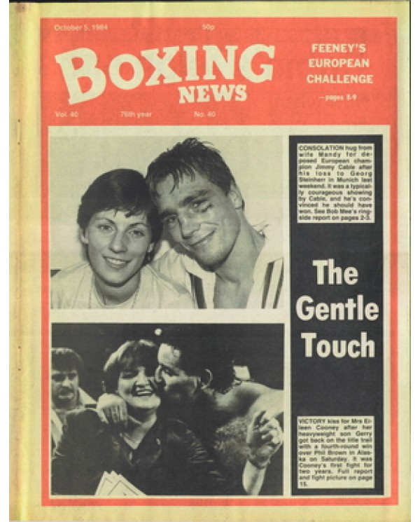 Boxing News magazine 5.10.1984 Download pdf