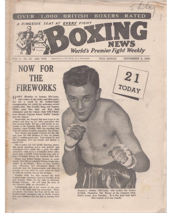 Boxing News magazine Download  5.11.1952.pdf