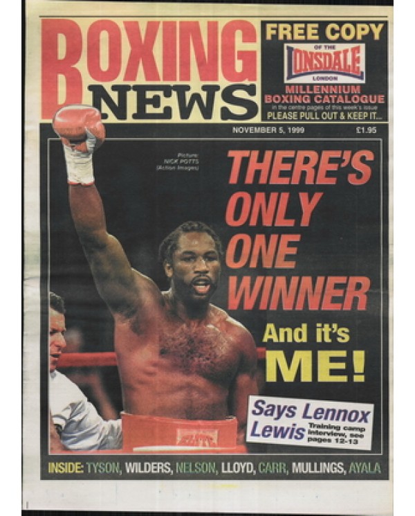 Boxing News magazine 5.11.1999 Download pdf