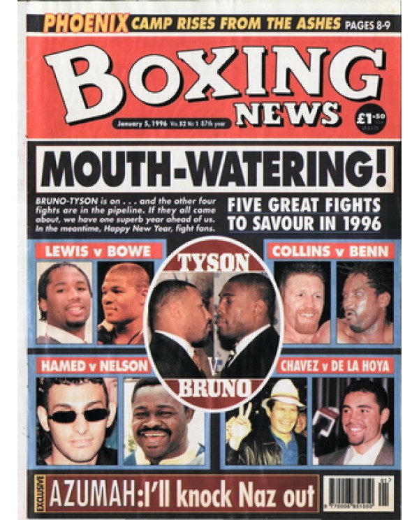 Boxing News magazine 5.1.1996 Download pdf