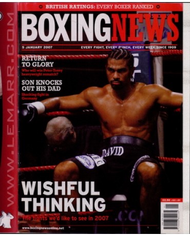 Boxing News magazine 5.1.2007 Download pdf