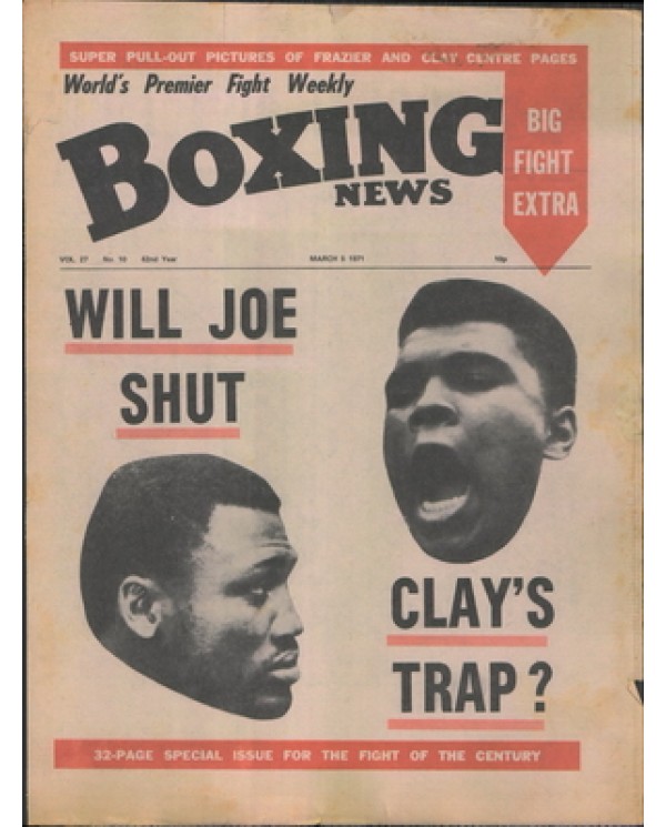 Boxing News magazine 5.3.1971  Download pdf