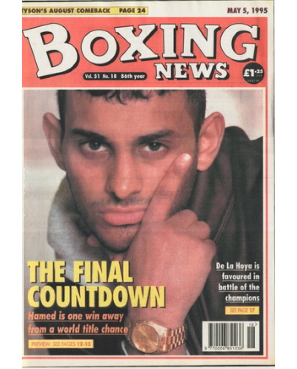 Boxing News magazine 5.5.1995 Download pdf