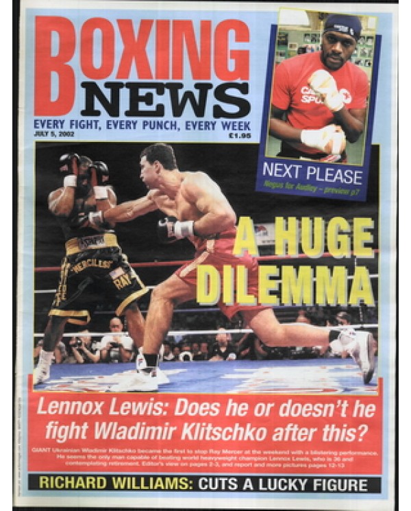 Boxing News magazine 5.7.2002 Download pdf