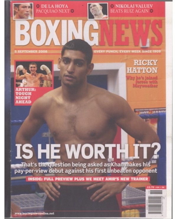 Boxing News magazine  5.9.2008  Download pdf