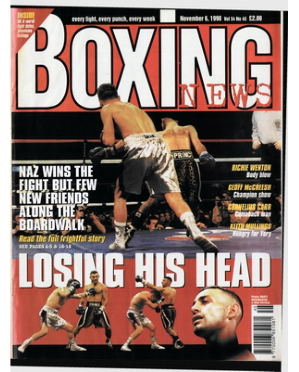 Boxing News magazine 6.11.1998 Download pdf