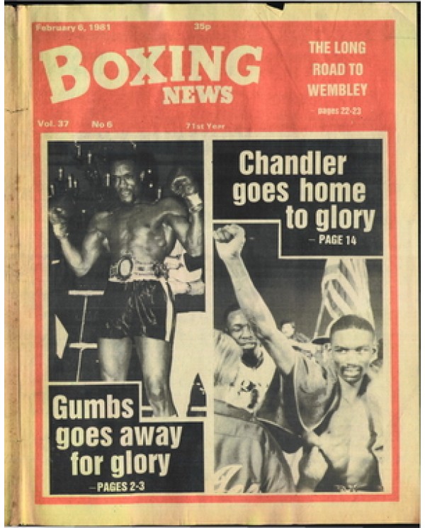 Boxing News magazine 6.2.1981 Download pdf